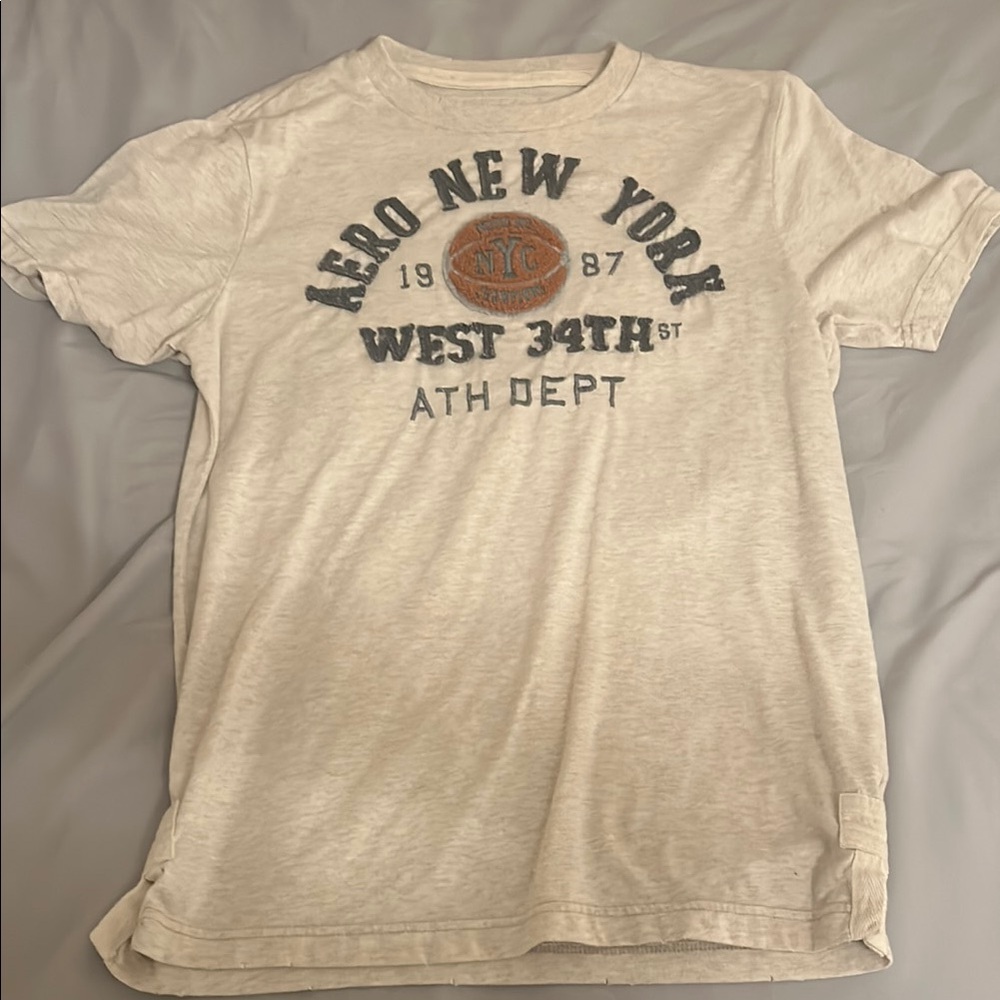 Cream Graphic T-Shirt